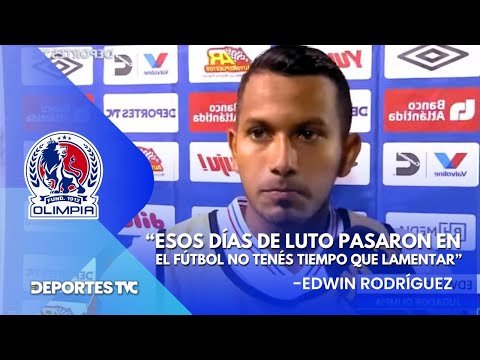 Edwin Rodríguez explica su alocada celebración en gol ante Vida