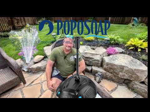 Poposoap Solves  Stagnant  Pond Water with this 55 #solarfountain #solarfountainfilter #reliablesolarfountain #works @poposoapbrand 
#review

I am hono