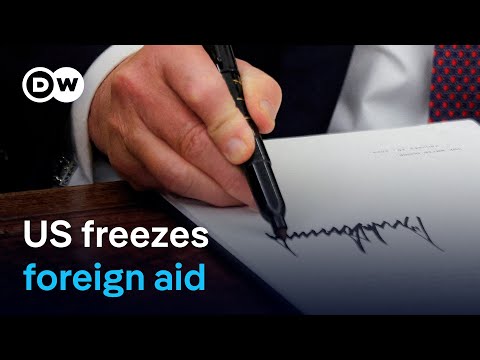 What will be the impact of a halt in US foreign assistance? | DW News