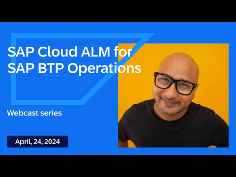 SAP Cloud ALM for SAP BTP Operations ✨