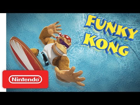 Donkey Kong Country: Tropical Freeze - Meet the Kongs: Funky Kong - Nintendo Switch