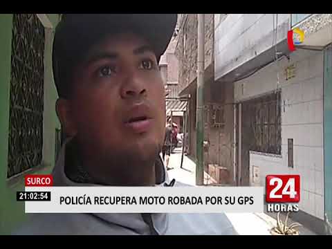 El Agustino: Recuperan motos robadas gracias a GPS activado