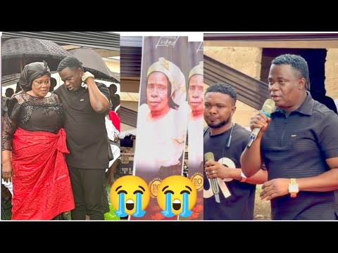 Sad!😭 Great Ampong at his Mother in Law funeral at Atebubu Amantin 