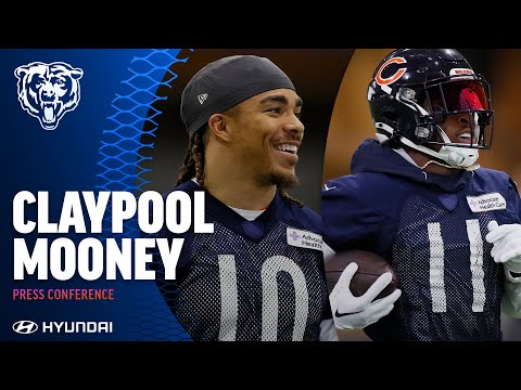 Chase Claypool and Darnell Mooney talk receiving corps | Chicago Bears video clip