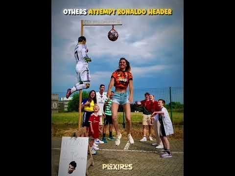 Others Attempt Imposibble Ronaldo Header Challenge ☠️
