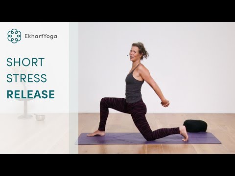 Short stress release yoga class