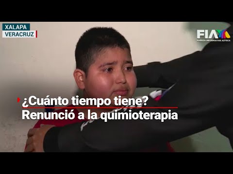 Este niño renunció a la quimioterapia y ahora enfrenta otro problema: ¿Cómo despedirse de su madre?