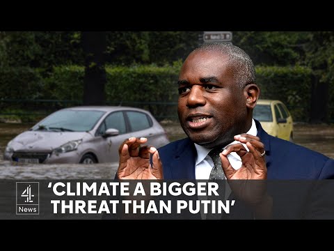 Global warming is more dangerous than terror or Putin, UK Foreign Secretary says