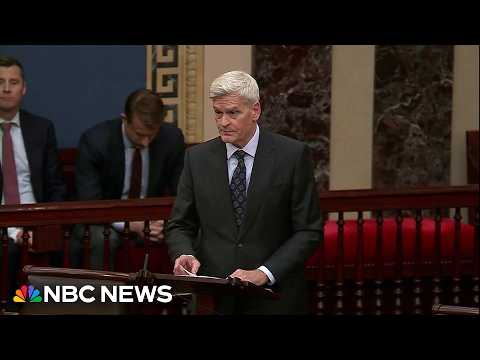 Senator Bill Cassidy announces he will support Todd Blanche's nomination as attorney general