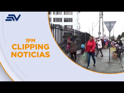 Paro de transportistas generó caos en Ambato | Televistazo | Ecuavisa