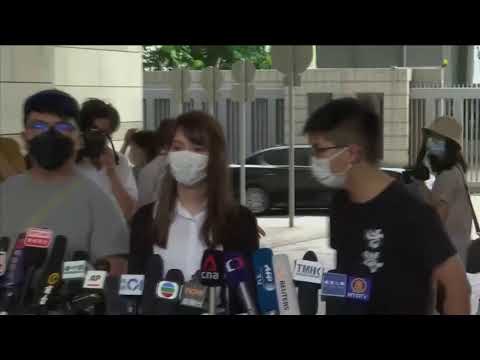 LIVE: Joshua Wong, other Hong Kong activists speak before a court hearing