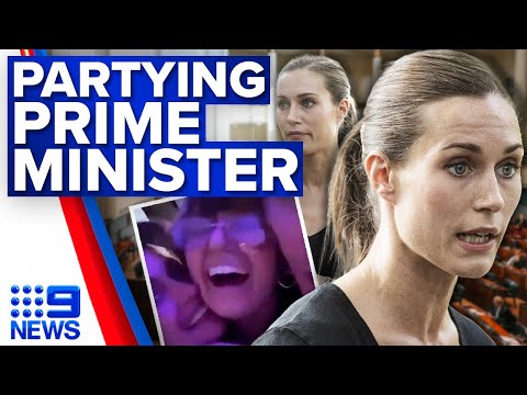 Finland’s PM takes drug test after party video leak | 9 News Australia