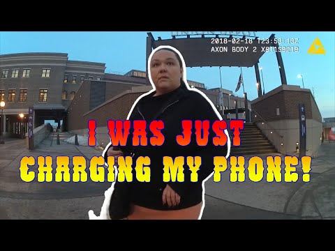 Amanda Minn Arrested for Charging her Phone.