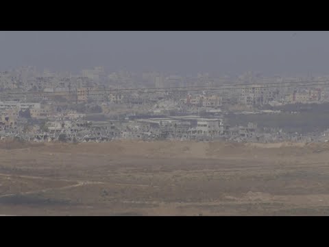 Smoke seen, explosions heard from Gaza Strip
