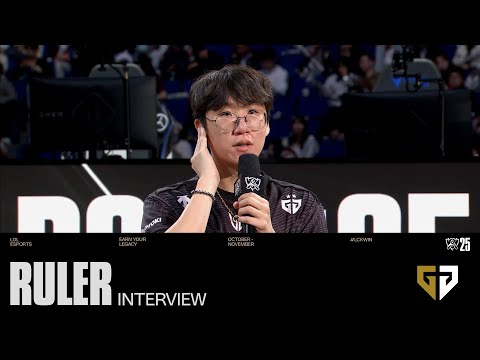 GEN Ruler 인터뷰 | 녹아웃 8강 Day1 | 2025 월드 챔피언십