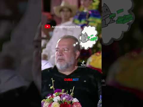 Los SUEÑOS de Manuel Marrero, PRIMER MINISTRO cubano, durante un DISCURSO de Daniel Ortega