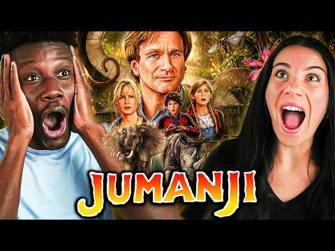 Jumanji (1995) Movie Reaction - We Weren’t Ready for This - First Time Watching - Review