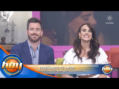 Gala Montes y Juan Diego Covarrubias están listos para el estreno de 'Disen?ando tu amor' | Hoy