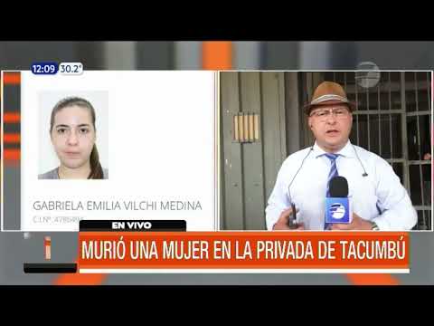 #URGENTE - Murió una mujer en la privada de Tacumbú