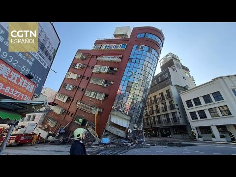 Terremoto de magnitud 7,3 sacude la región china de Taiwan