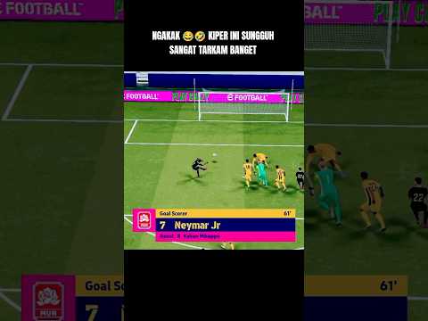 BUKANNYA JAGAIN GAWANG.. KIPER INI MALAH NGELAWAK 😆 #sepakbola #lucu #kocak