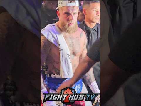 Jake Paul CHEERED by fans after BEATING Chavez JR!