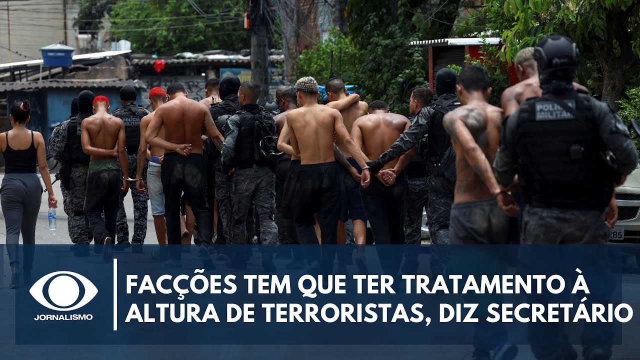 Facções tem que ter tratamento à altura de terroristas, diz secretário | Canal Livre
