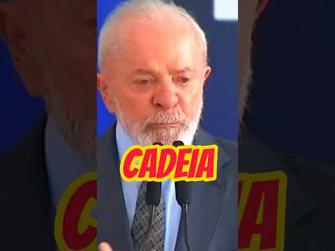 😂 LULA FALA EM COLOCAR ALGUÉM NA CADEIA