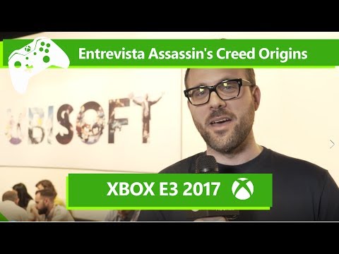 Xbox E3 2017 - Entrevista  Assassins Creed Origins - PT