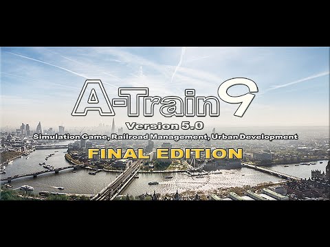 【A列車で行こう9 】2025.7.29 新線沿いのバス路線設置(2)【175:マップ「扇状地」】