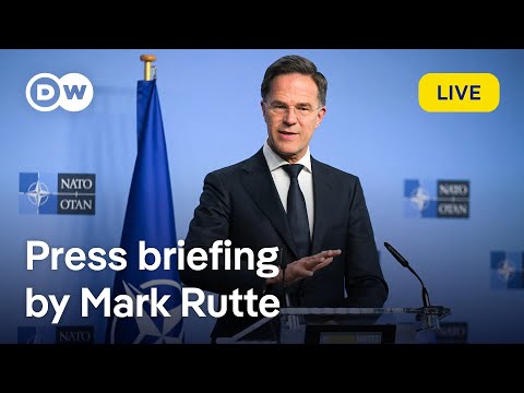 LIVE: NATO Secretary General Mark Rutte holds press conference | DW News