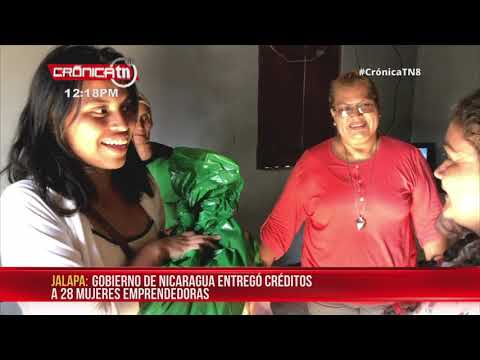 Usura Cero impulsa la economía creativa de mujeres en Jalapa - Nicaragua