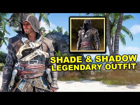 Assassin's Creed Black Flag Resynced - How To Get Shade And Shadow Robes (Legendary Outfit)
