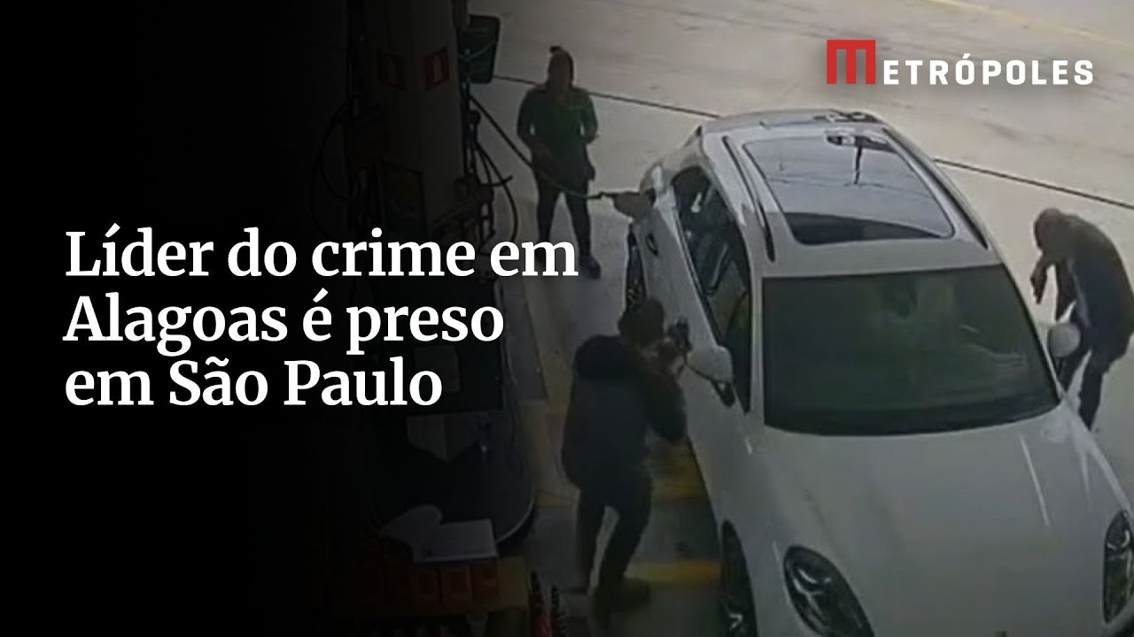 Líder do crime em Alagoas é preso em São Paulo