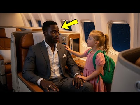 Little Girl on a Plane Says 'You Look Tired, Sir', Her Small Act Truly Changes the Black CEO's Life!