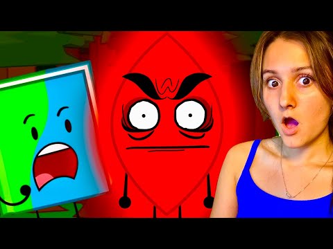 MY GIRLFRIEND Finally Watched BFDIA! (Episodes 1-13 FULL REACTION)