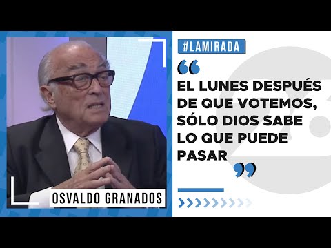 Osvaldo Granados: El lunes después de que votemos, sólo Dios sabe lo que puede pasar | #LaMirada