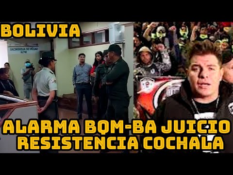 MINUTOS ANTES DE EMPEZAR JUICIO CONTRA RESISTENCIA JUVENIL COCHALA HUBO AMEN4ZA DE BOMB4 EN JUZGADO