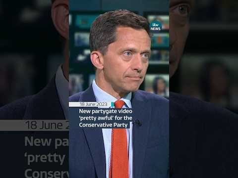 Partygate video ‘awful’ for Conservative Party #itvnews #news #politics #partygate