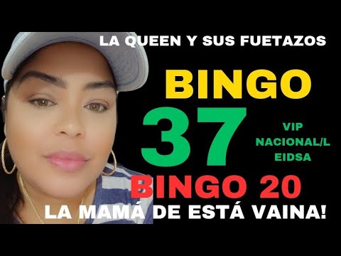 BINGAZO 37 VIP NACIONAL/ LEIDSA | BINGO 20 | LA QUEEN Y SUS FUETAZOS MILLONARIOS