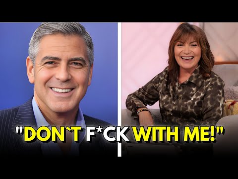 George Clooney Kicked Off Lorraine Kelly's Show After Viral LIVE Clash | SHAPED BY IMAGINATION