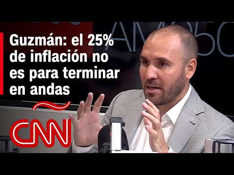 El exministro Martín Guzmán critica a Javier Milei por el manejo de la economía argentina