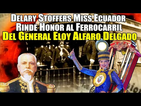 Delary Stoffers Miss Ecuador: Su Traje Rinde Homenaje al Ferrocarril  y al Legado de Eloy Alfaro