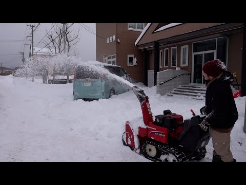 クリスマス寒波襲来。降雪４０センチ！？