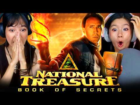 Foreign Girls React | National Treasure: Book of Secrets | First Time Watch