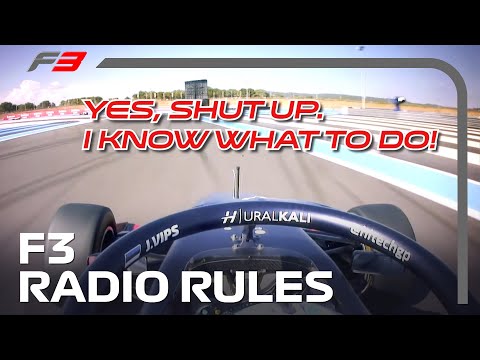 Formula 3: The Rules of Radio!