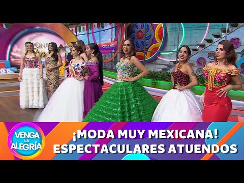 Pasarela con atuendos mexicanos | Programa 9 septiembre 2024 PARTE 1 | Venga La Alegría