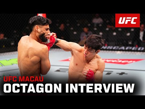 Donghun Choi Octagon Interview | UFC Macau