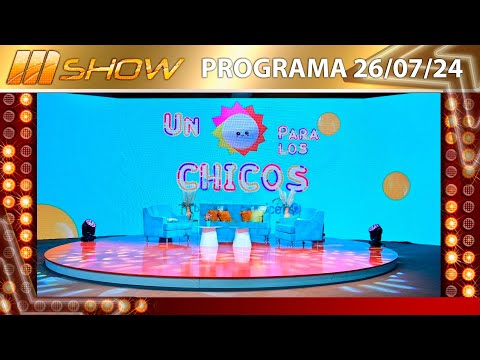 MSHOW - Programa del 26/07/24 - TODO SOBRE UN SOL PARA LOS CHICOS 2024