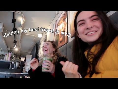 going to new york city to visit my best friend
